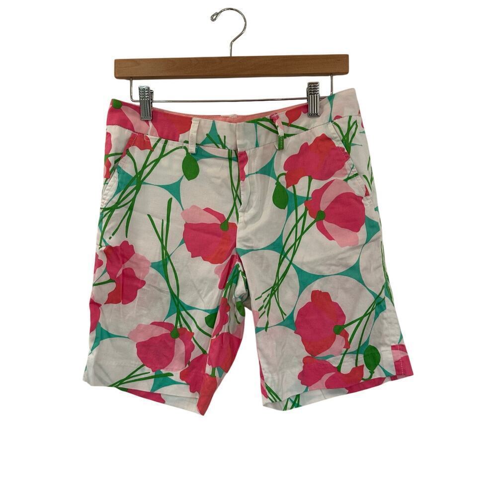 Lilly Pulitzer Poppy Print Shorts sz 2